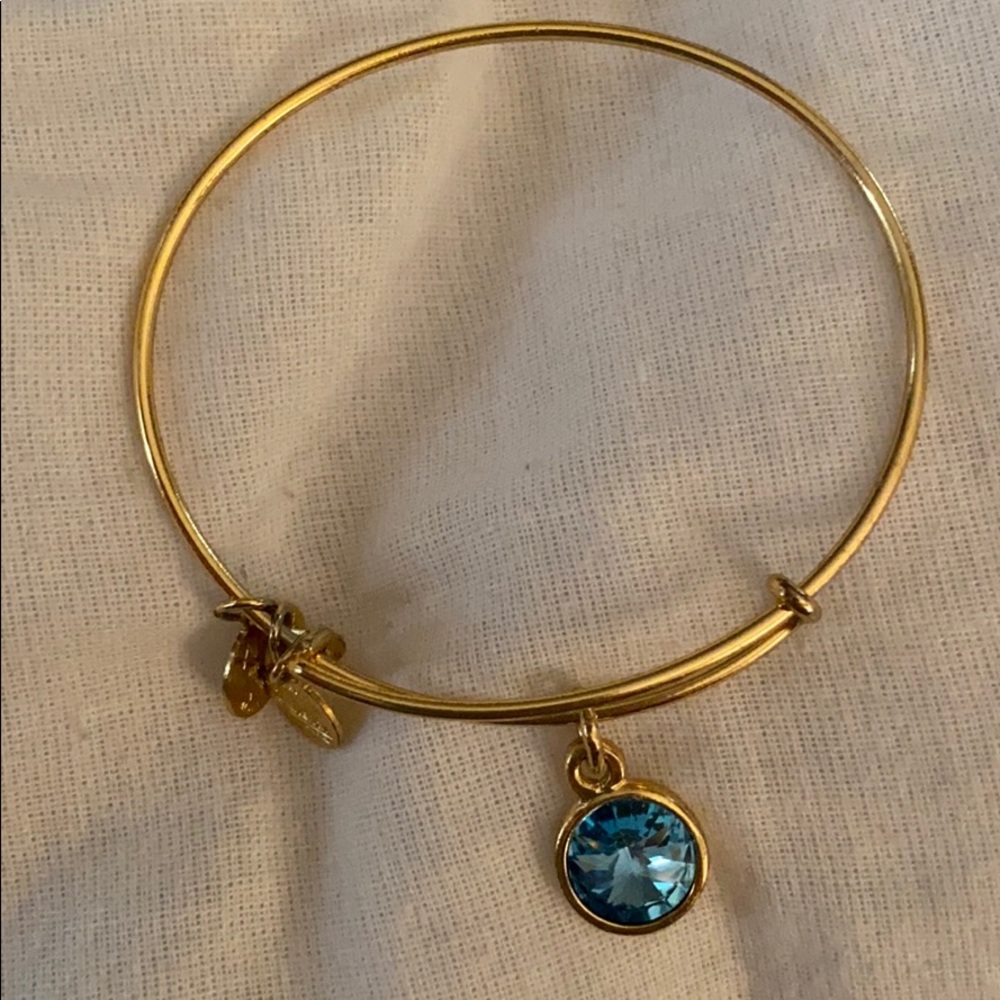 Alec and Ani Aquamarine bracelet